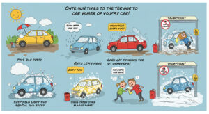 洗車は晴れの日にしない方がいい？洗車のタイミングと洗車のコツを徹底調査！