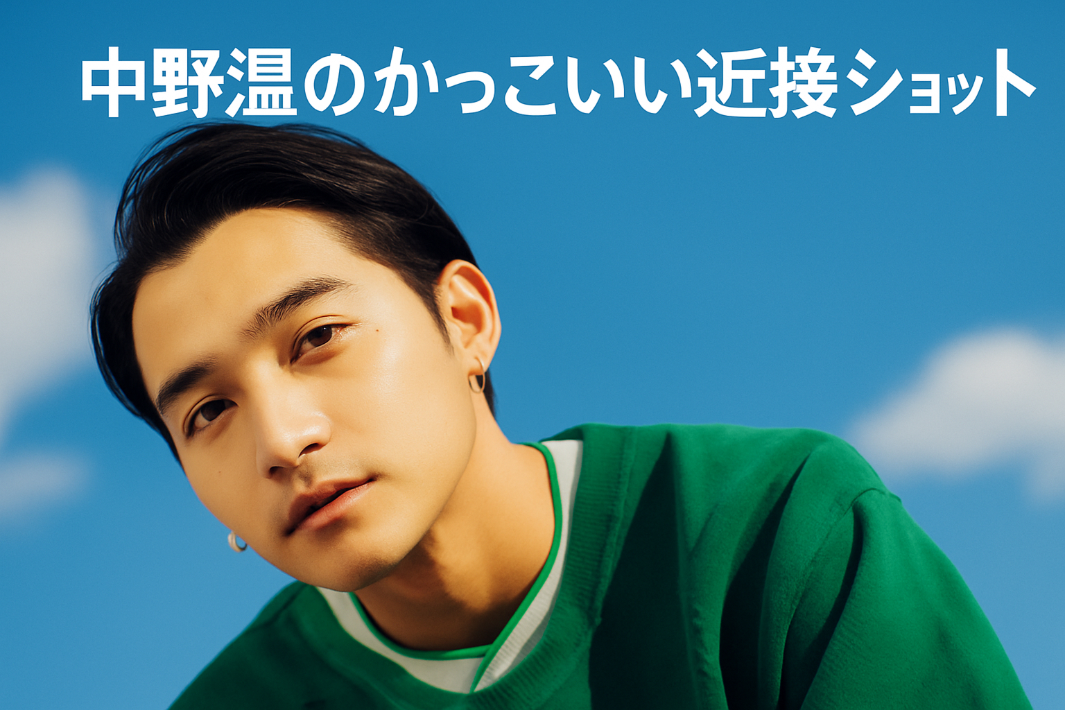 【画像20選】中野温がかっこいい｜小顔イケメン厳選画像まとめ