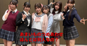 あまいものつめあわせは本当は何人?公式とネットで人数が違う理由